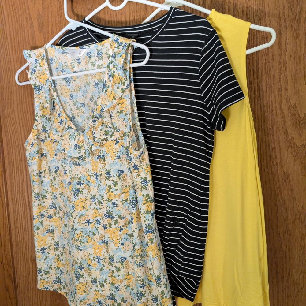 NW0T 3 Vera Vera Wang & Lauren Conrad Floral & Black Capped Sleeve- Cruise Pkg